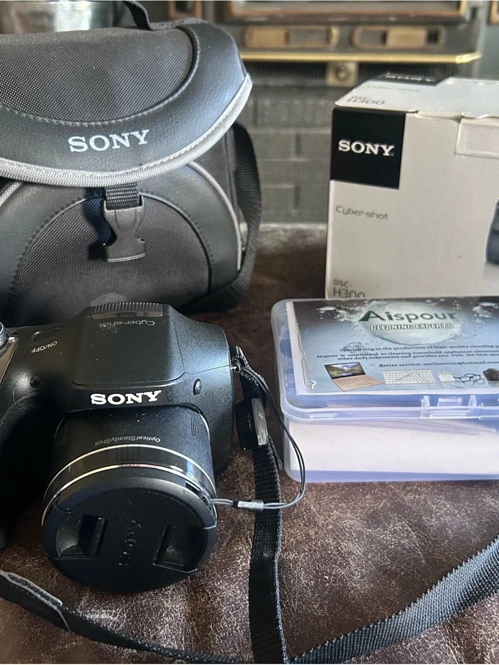 Sony Cyber-shot Black Bridge Camera with Carry Case